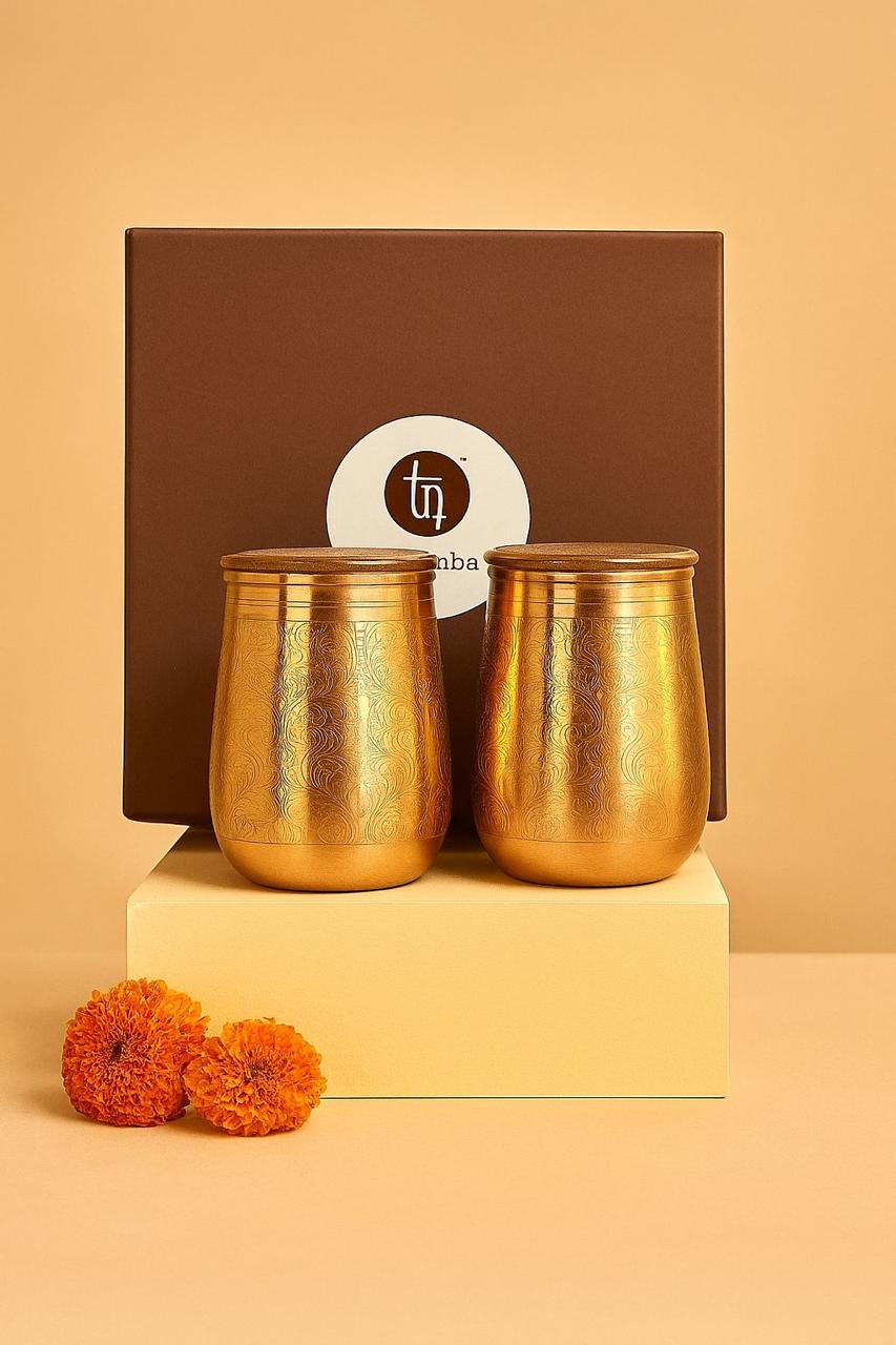 Lid Glasses & Candle/Raisin Hamper